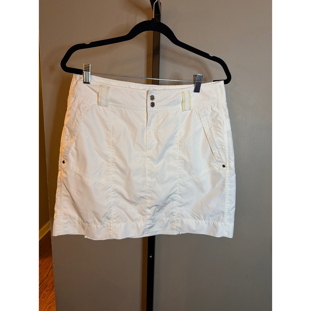 Ralph Lauren Golf White Skirt Womens 10 Athletic Activewear Performance Skort